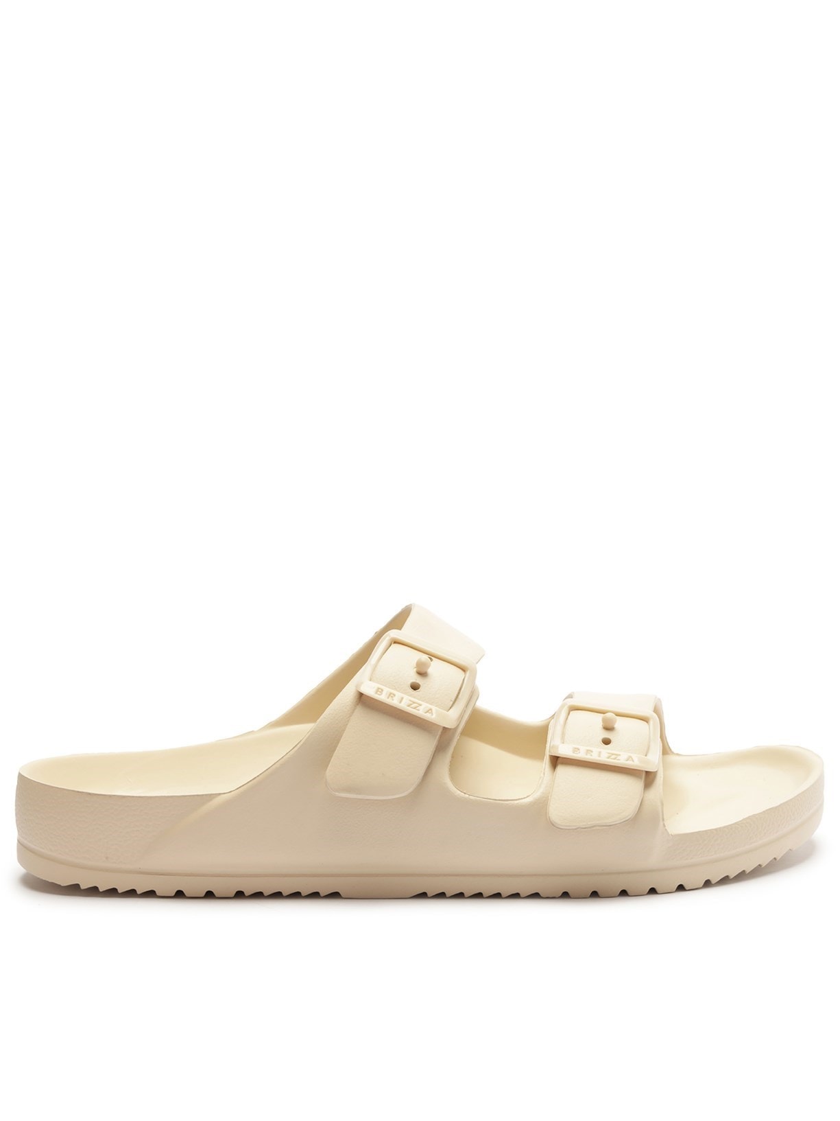 Chinelo Feminino Flatform Tiras - Off White