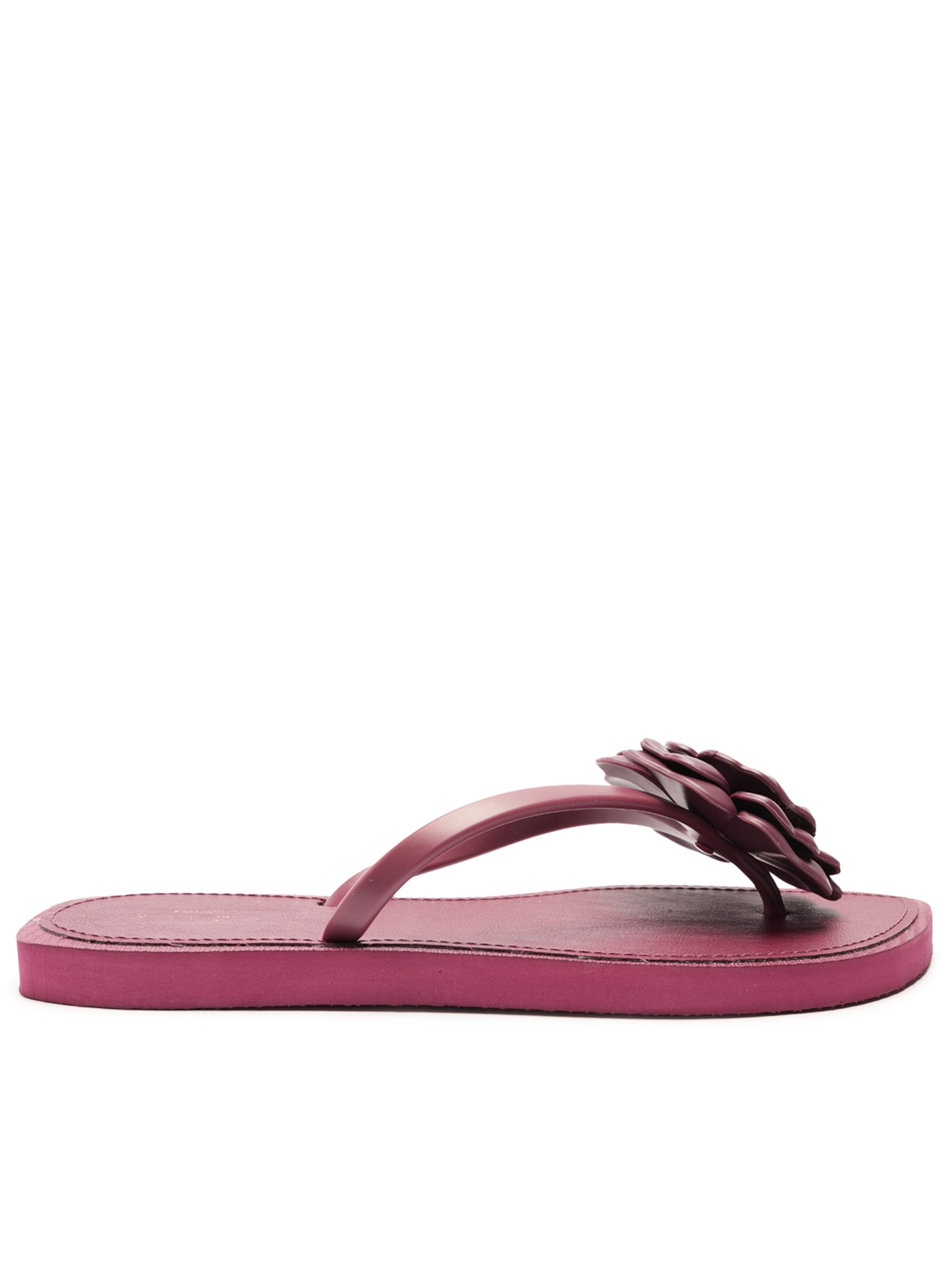 Chinelo Feminino Flor Flash - Vinho