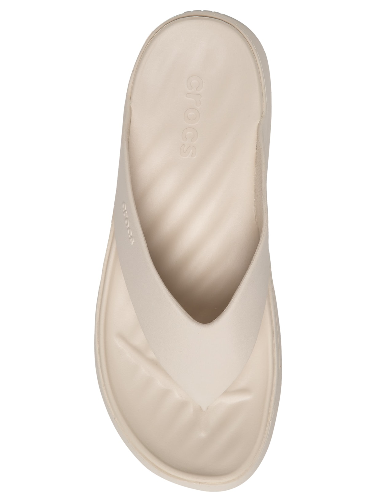 Chinelo Feminino Getaway Platform Flip Bege Crocs