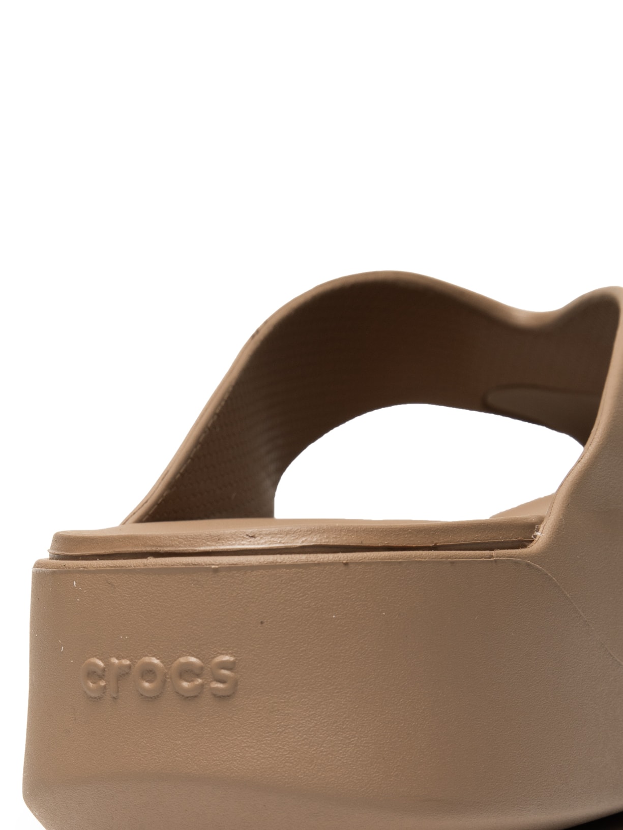 Chinelo Feminino Getaway Platform Flip Marrom Crocs