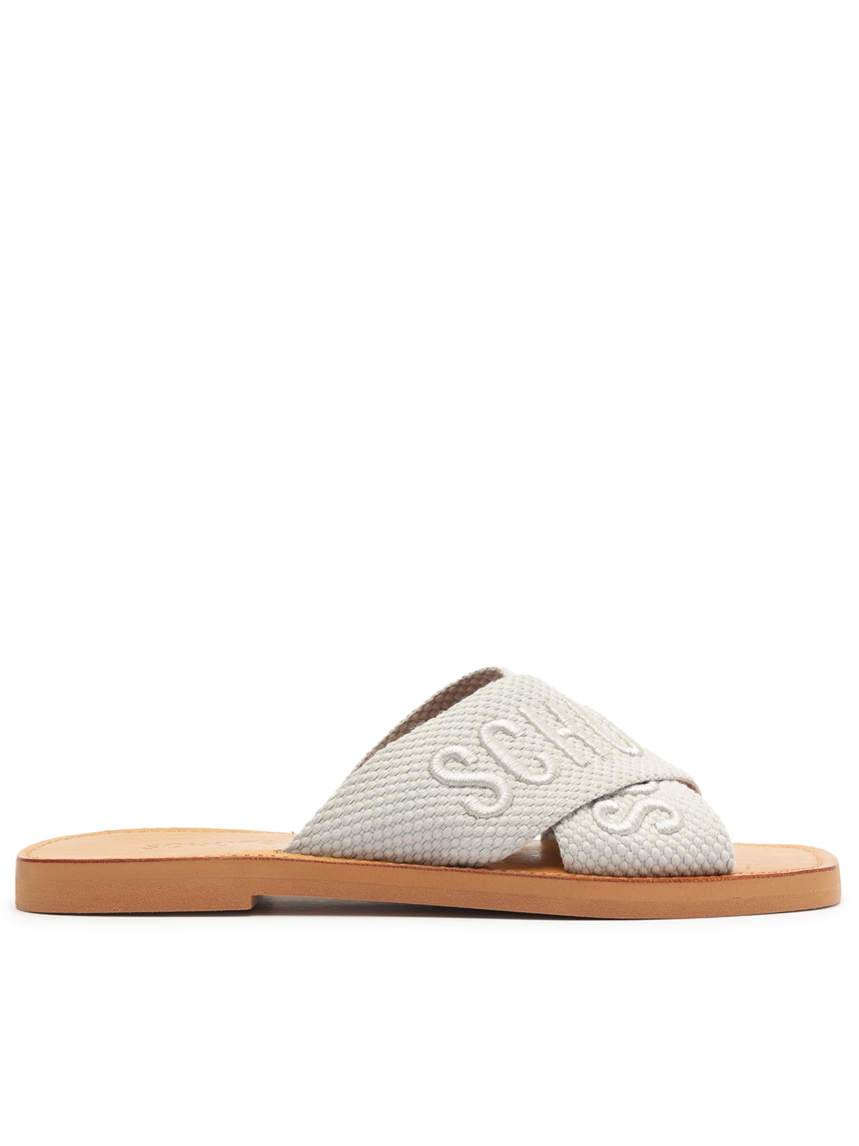 Chinelo Feminino Slide - Cinza