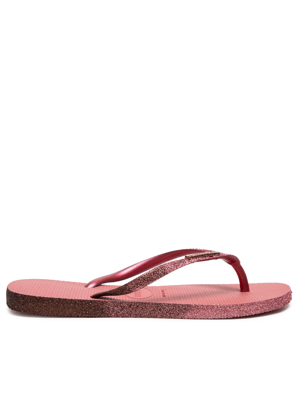 Chinelo Feminino Slim Sparkle Me - Rosa