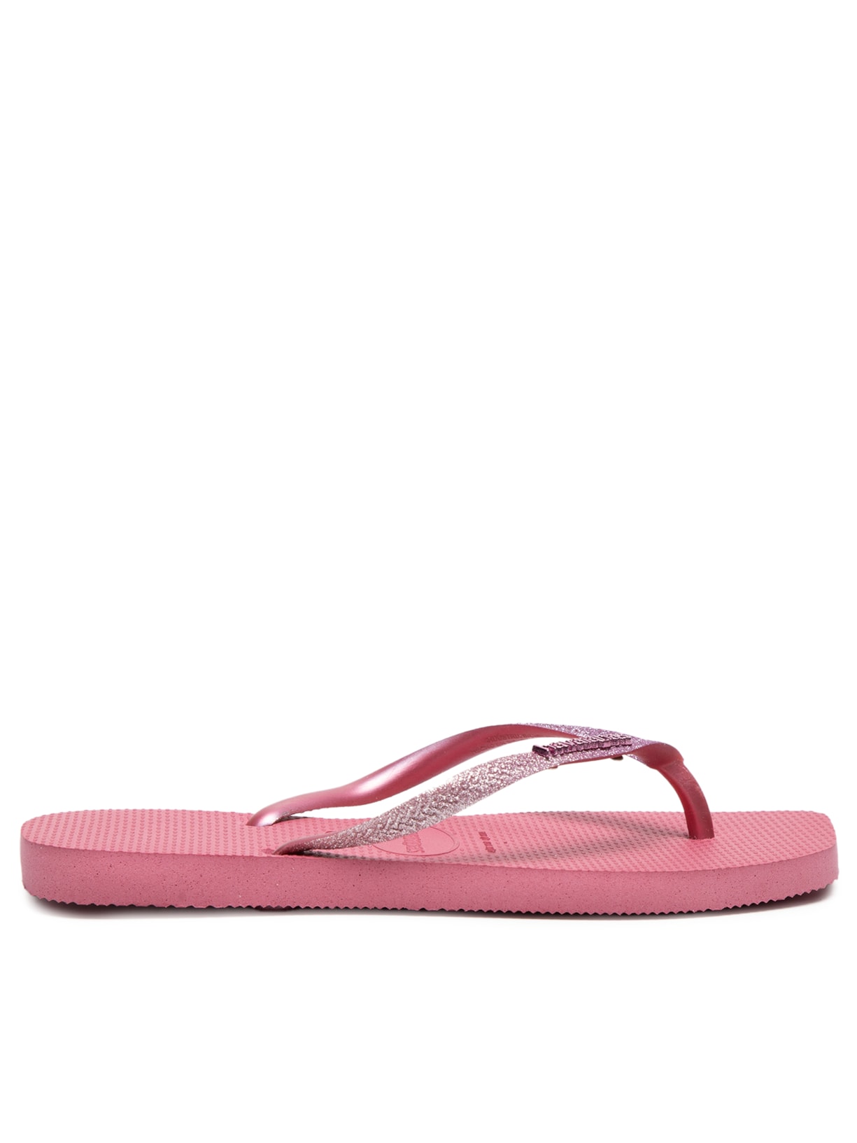 Chinelo Feminino Slim Square Gliter - Rosa
