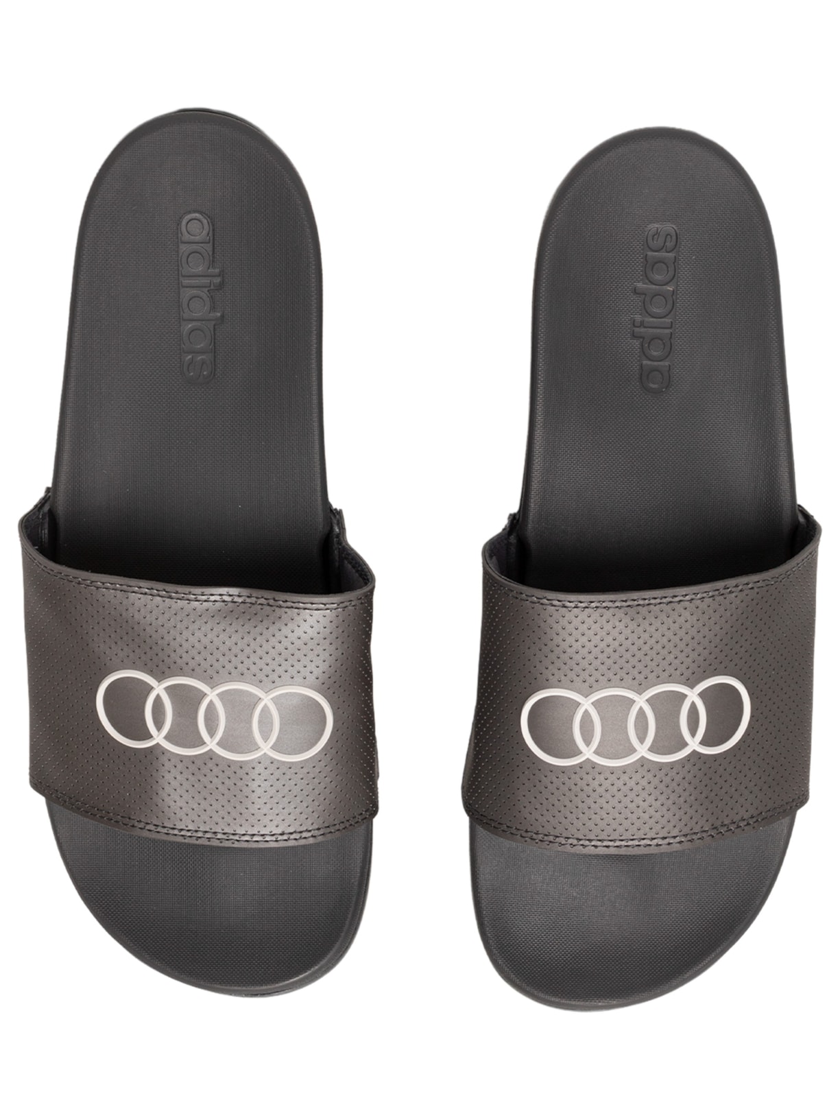 Chinelo Masculino Adilette Comfort Audi Preto Adidas + Audi