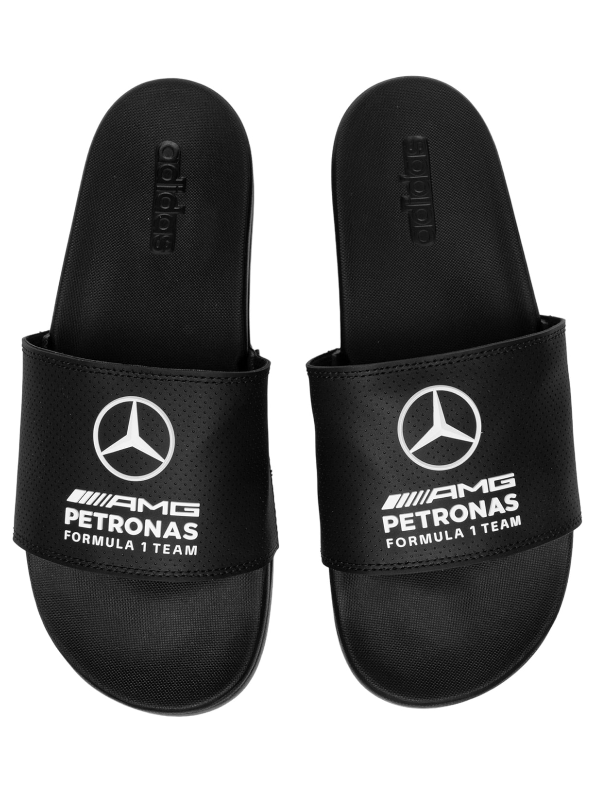 Chinelo Masculino Adilette Comfort Mer Preto Adidas + Mercedes