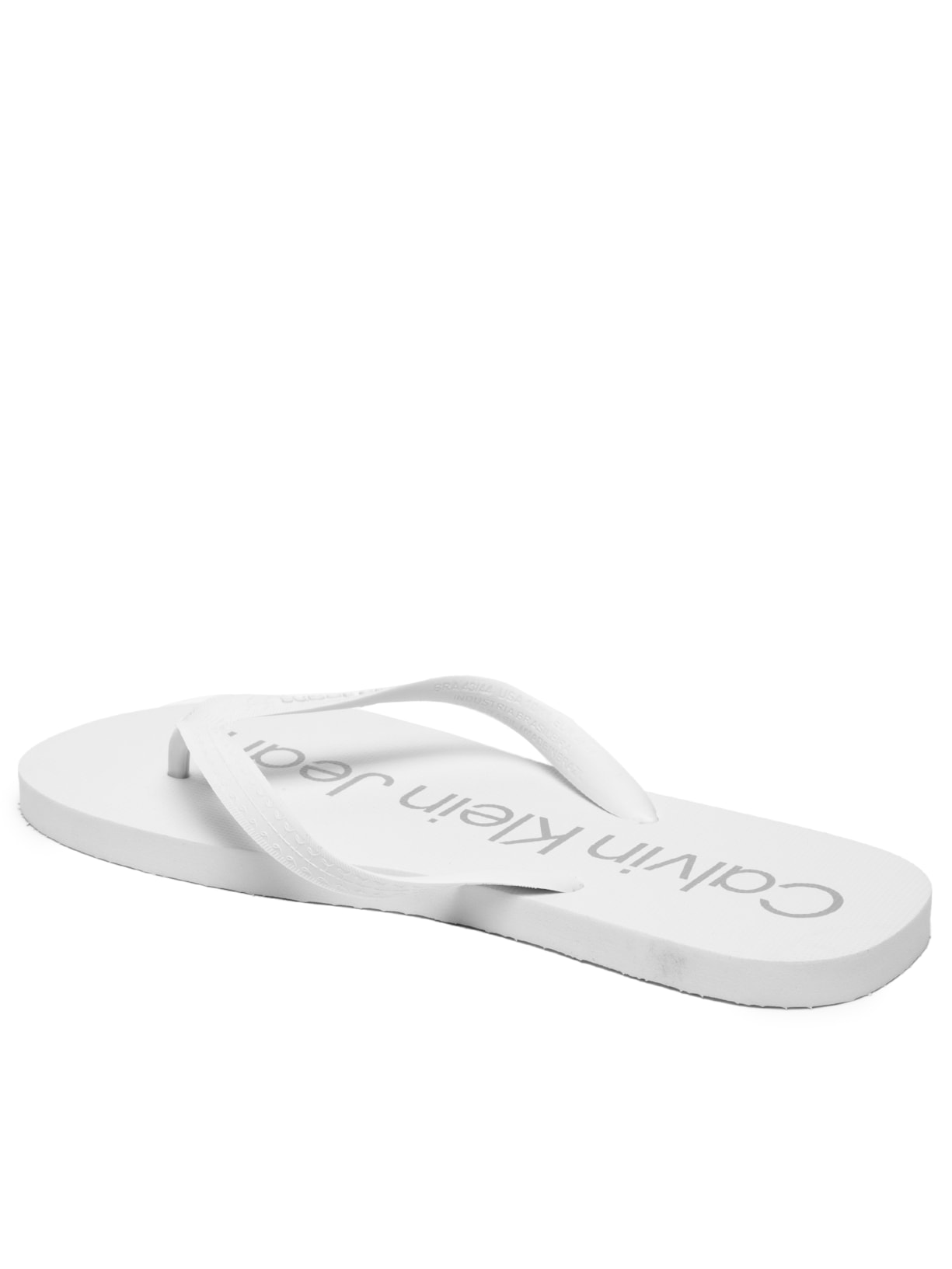 Chinelo Masculino Basic Branco Calvin Klein Jeans
