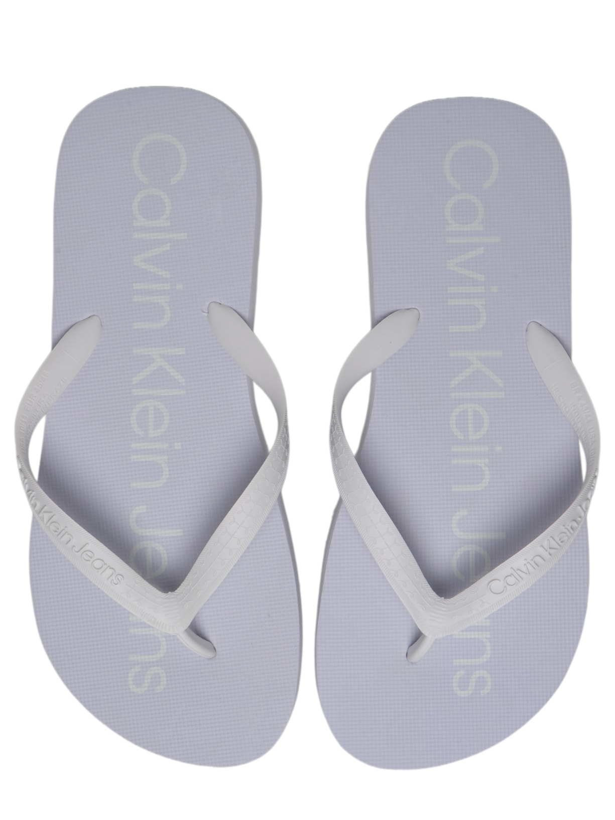 Chinelo Masculino Basic Branco Calvin Klein Jeans