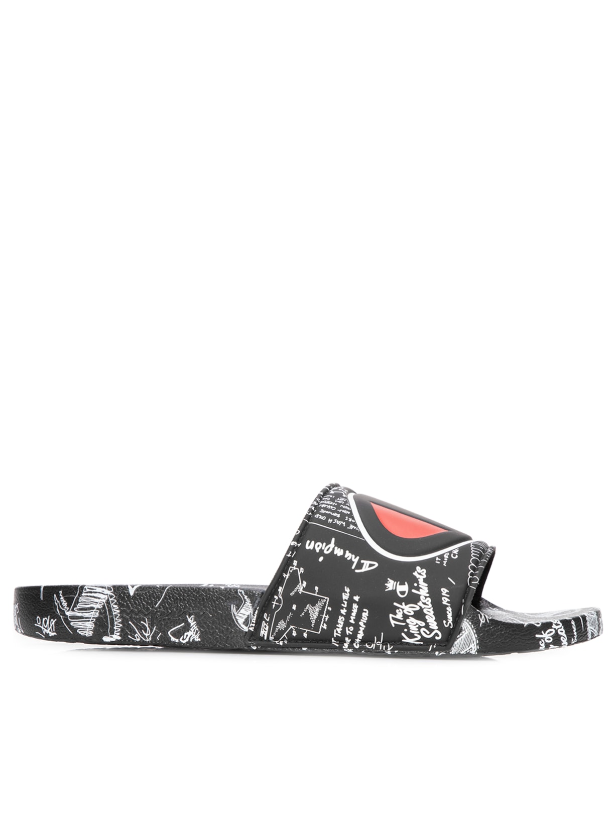 Chinelo Masculino Champion Ipo Doodle - Preto
