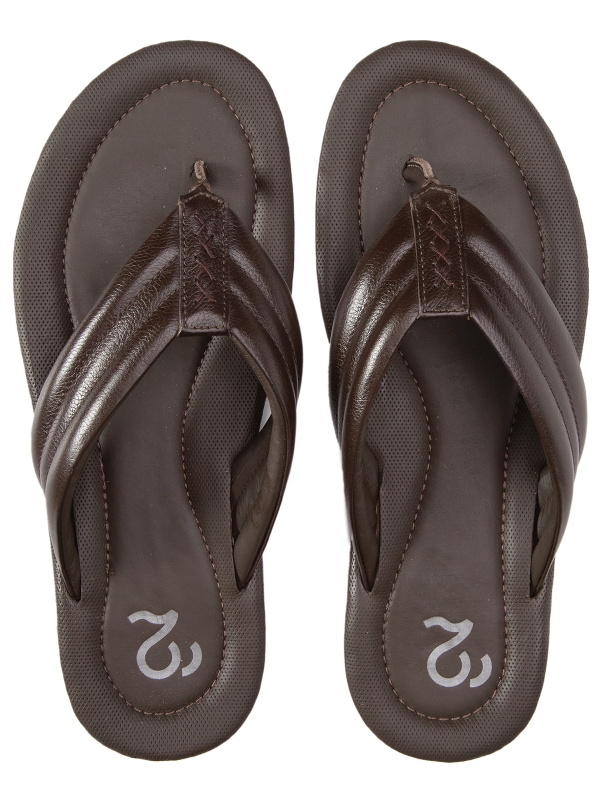 Chinelo Masculino Couro - Marrom