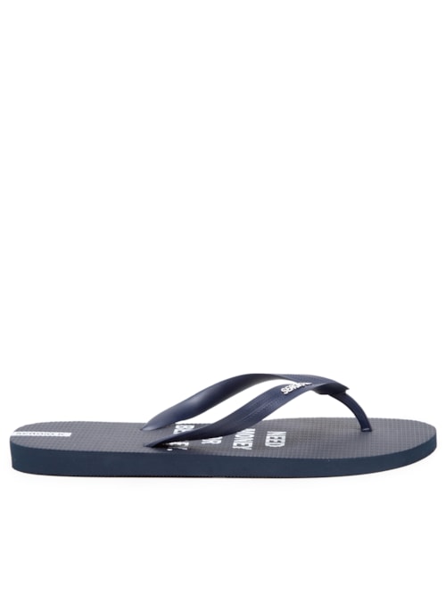 Chinelo Masculino Estampado Need Money For -Azul