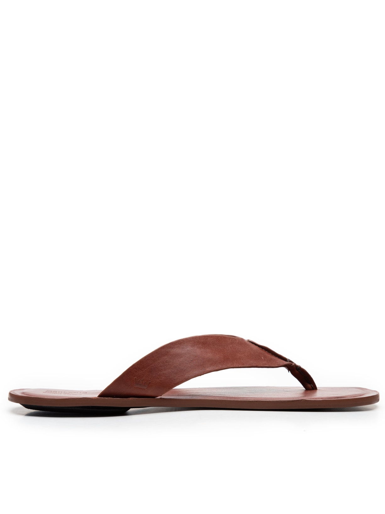 Chinelo Masculino Flat E-basics - Marrom
