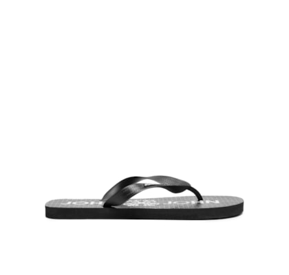 Chinelo Masculino Logo - Preto