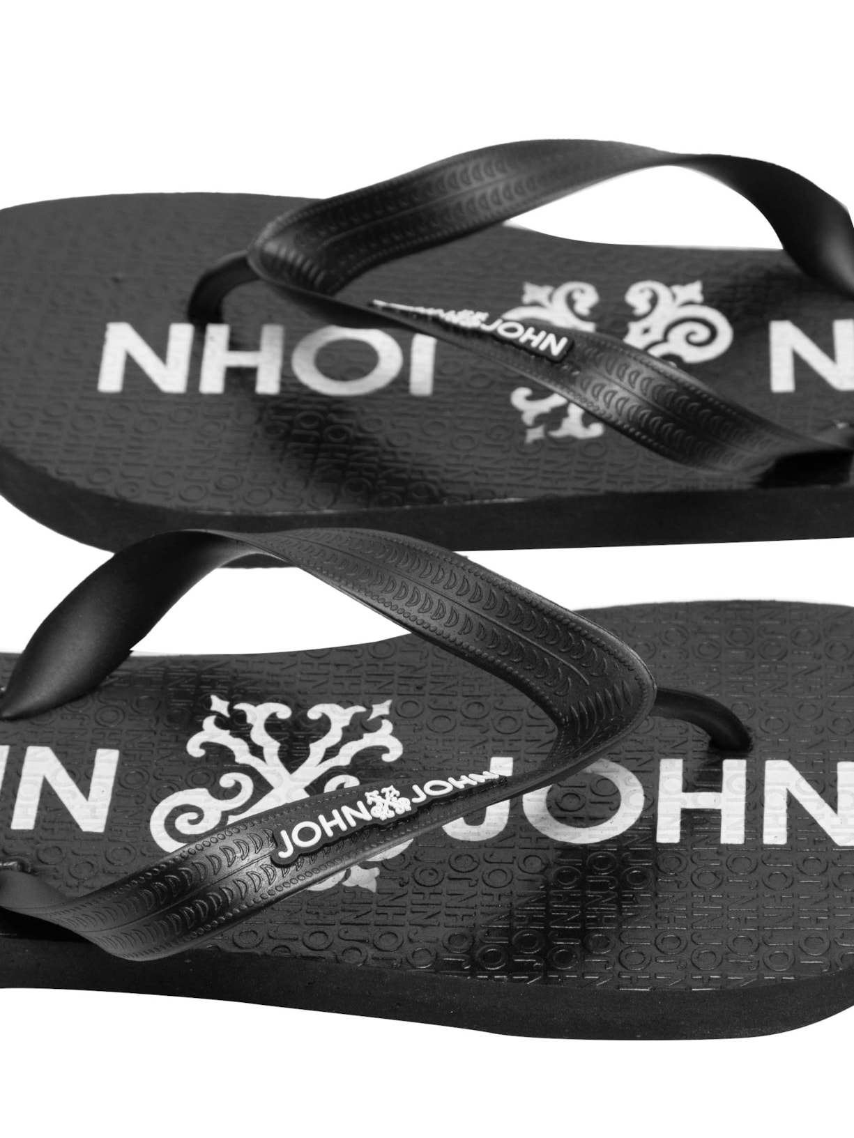Chinelo Masculino Logo Preto John John
