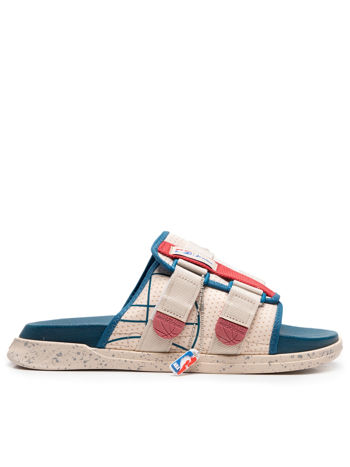 Chinelo Masculino R Next Nba Slide - Bege
