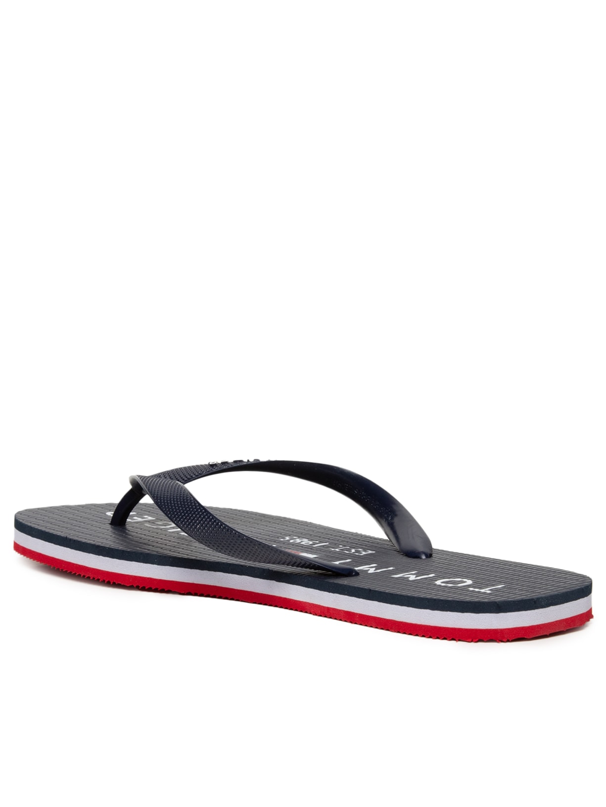 Chinelo Masculino Simon 34R Rubber Azul Tommy Hilfiger