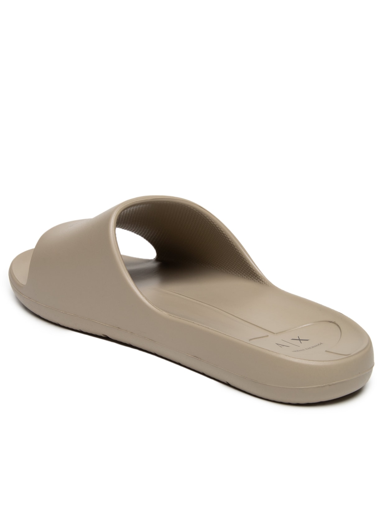 Chinelo Masculino Slide AX Bege Armani Exchange