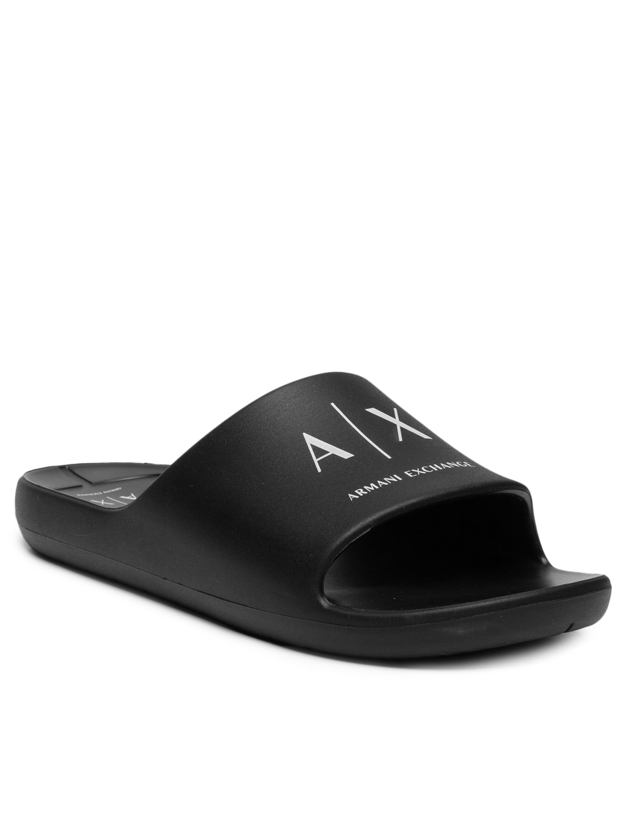 Chinelo Masculino Slide AX Preto Armani Exchange