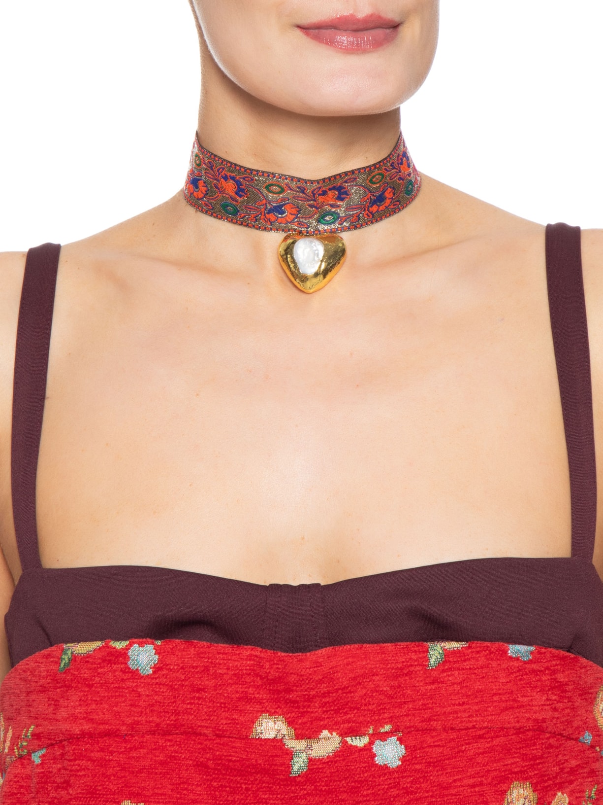 Choker Feminina Castelhanos Dourado All Most Vintage