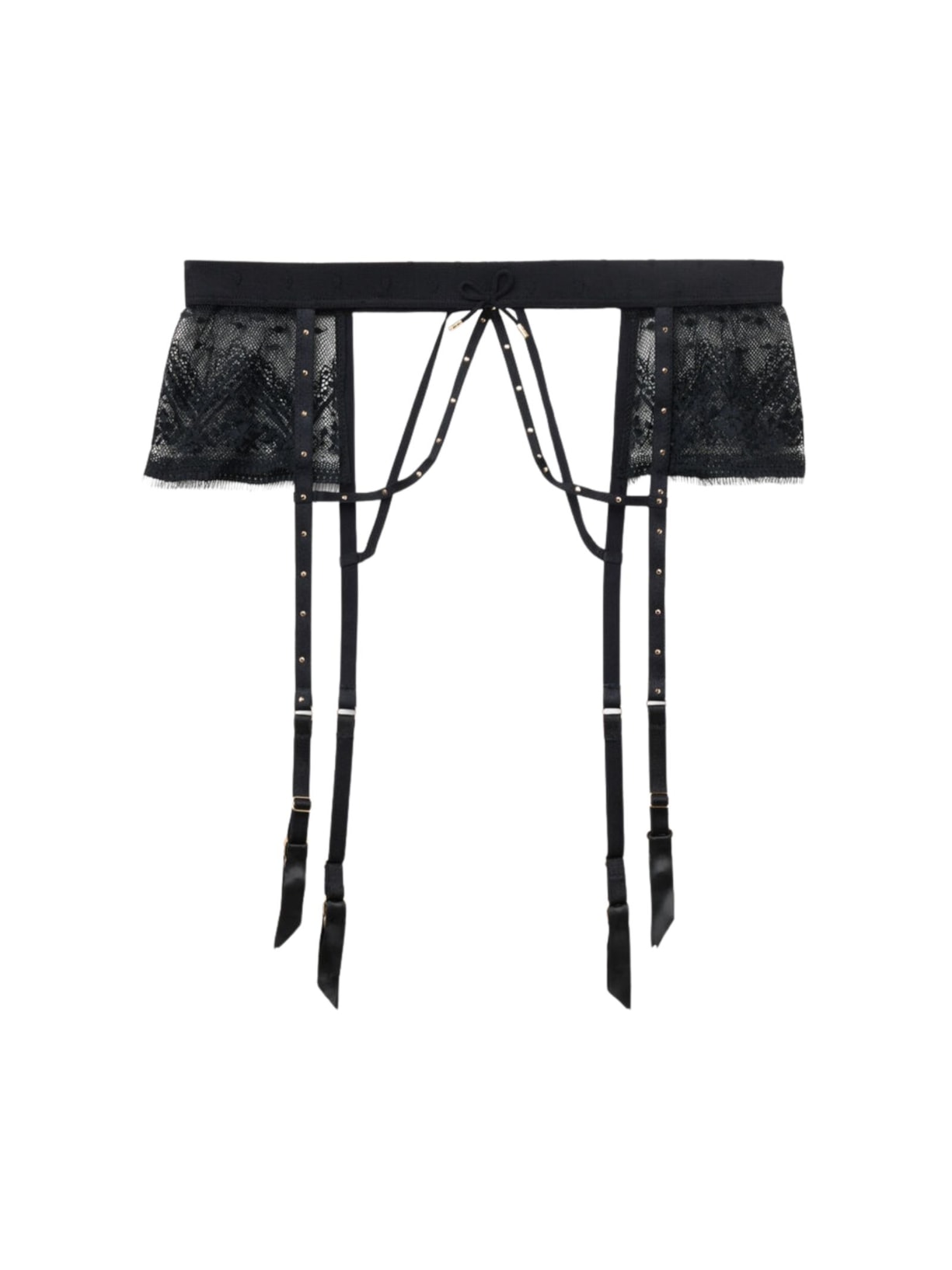 Cinta Liga Flirt Fearlessly - Preto