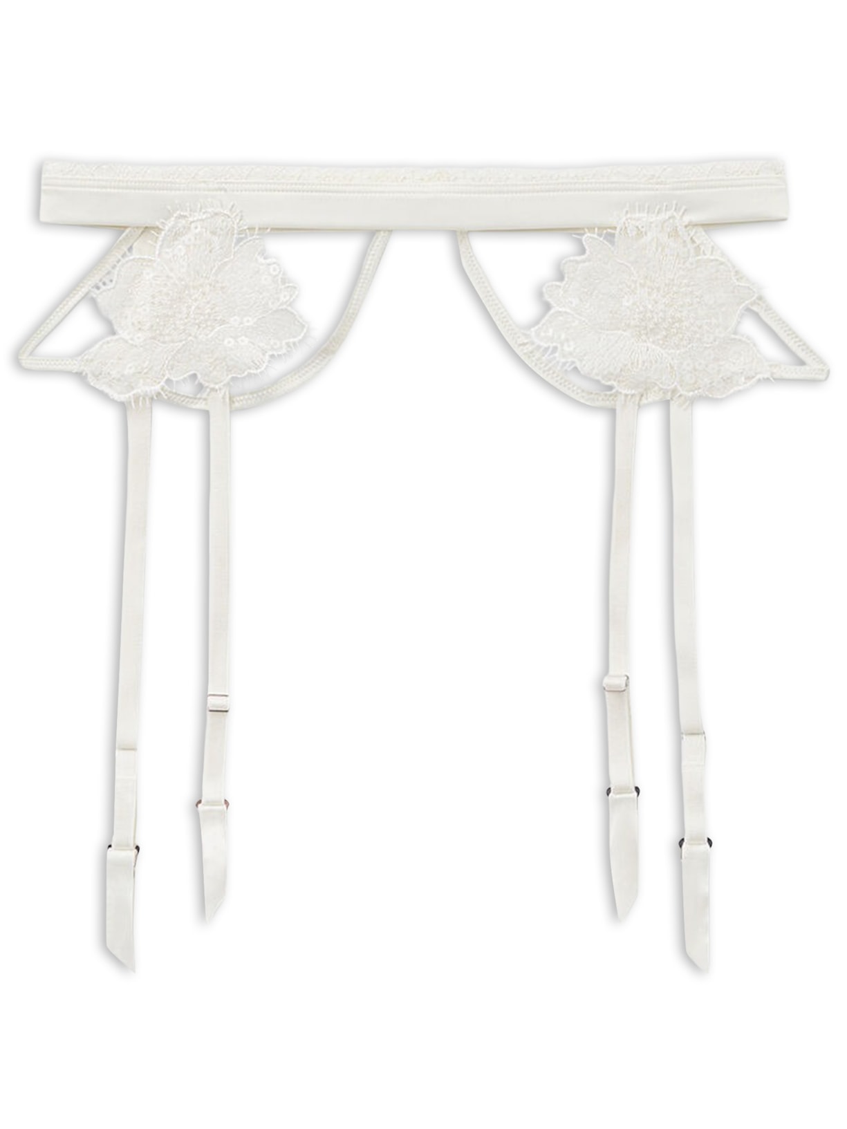 Cinta Liga Glisten In The Light Marfim Intimissimi