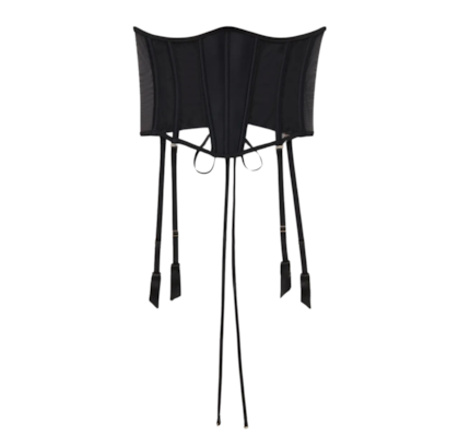 Cinta Liga Handcrafted Luxury - Preto