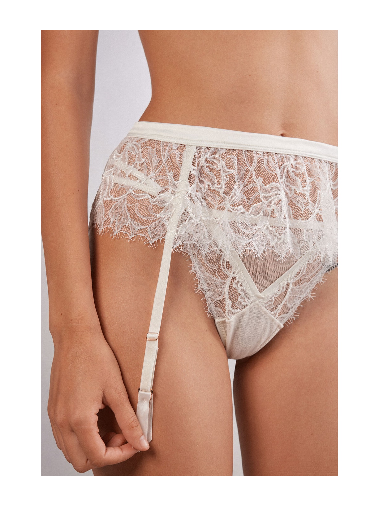 Cinta Liga Her Beauty Marfim Intimissimi