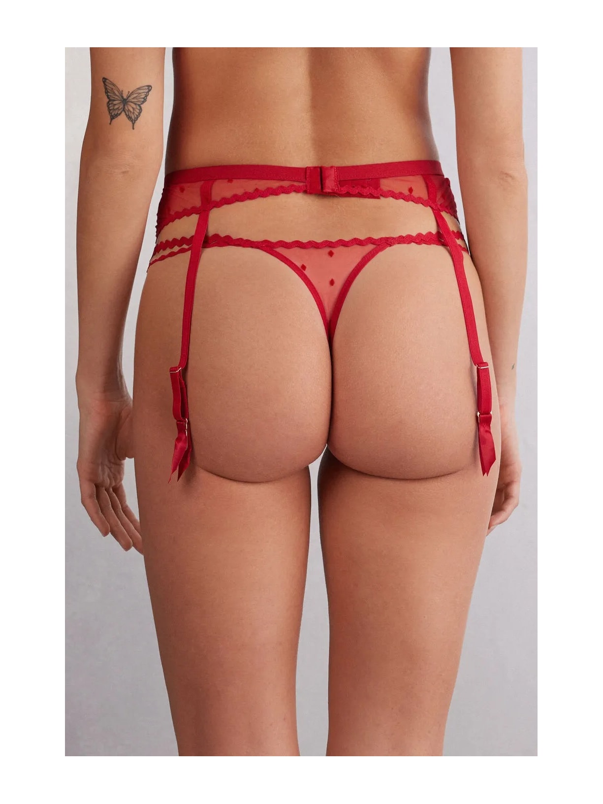 Cinta Liga Winter Of Love Vermelho Intimissimi