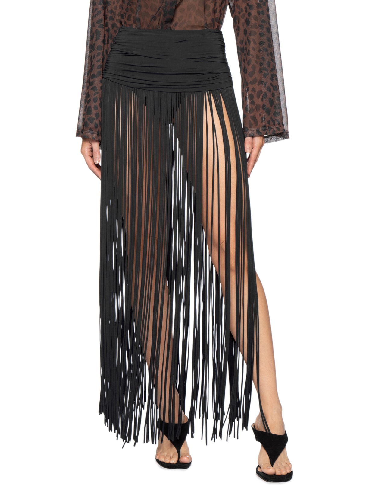 Cinto Feminino Alana Preto Iorane + Silvia Braz