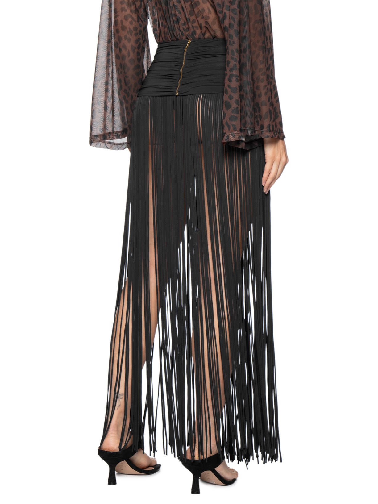 Cinto Feminino Alana Preto Iorane + Silvia Braz
