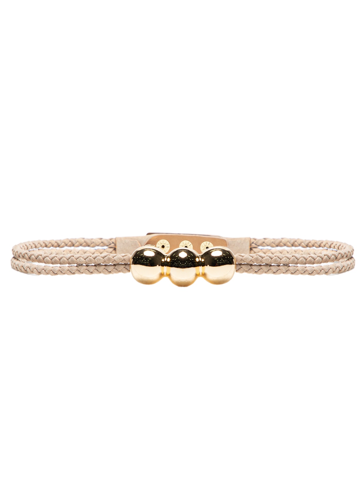 Cinto Feminino Alicia Couro Bege Le Lis