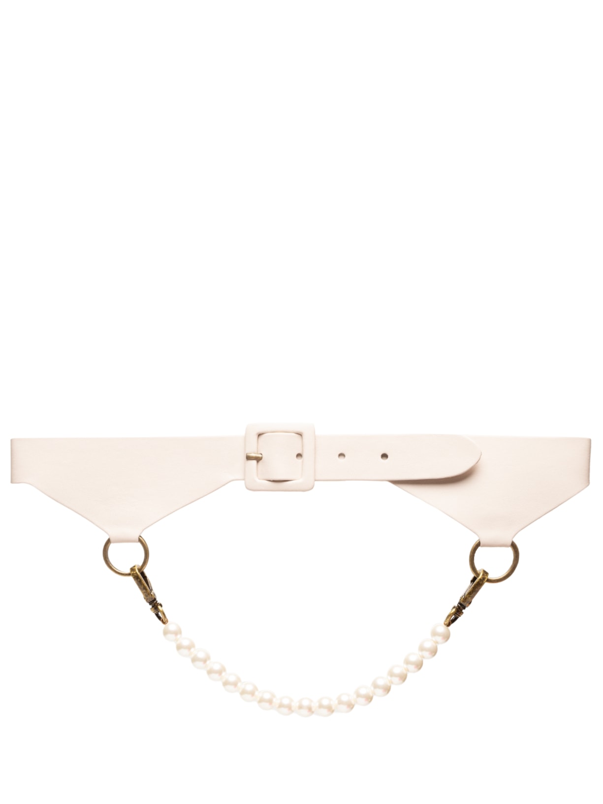 Cinto Feminino Argolas - Bege