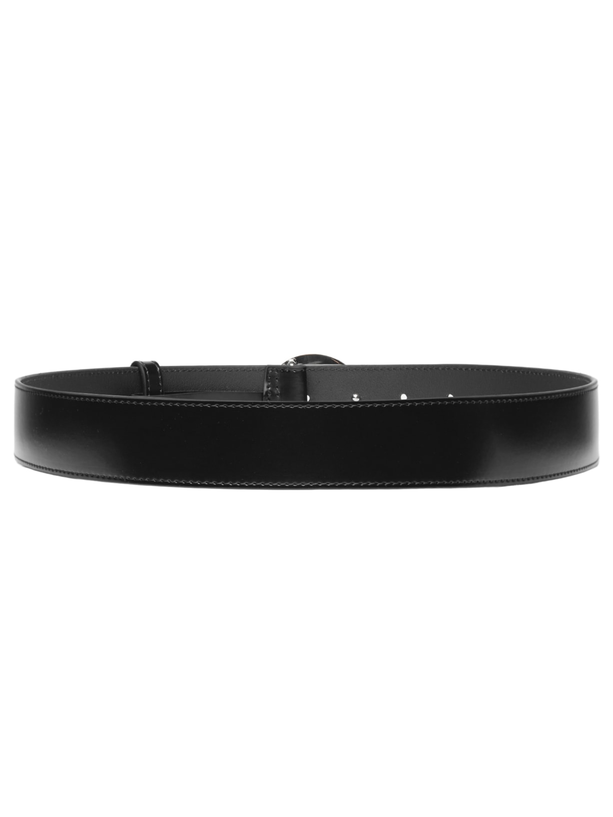 Cinto Feminino Big Logo Belt Preto Coperni