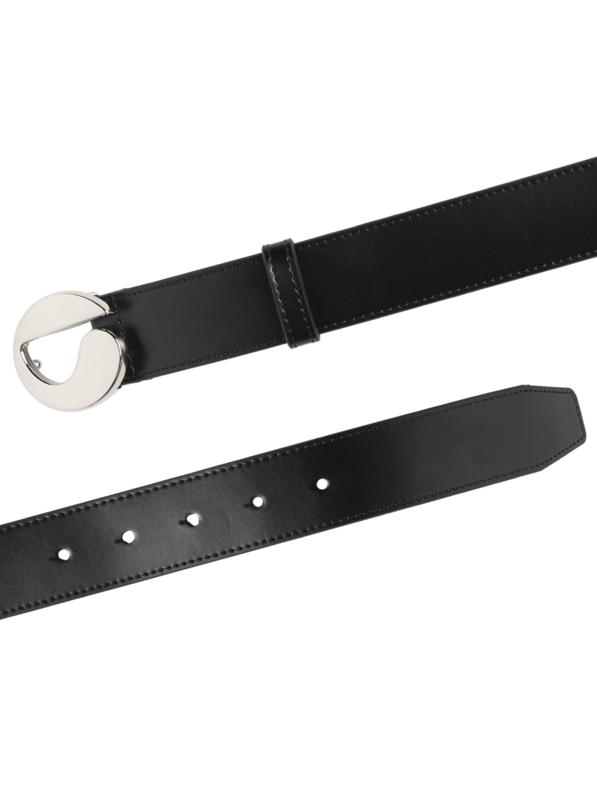 Cinto Feminino Big Logo Belt Preto Coperni