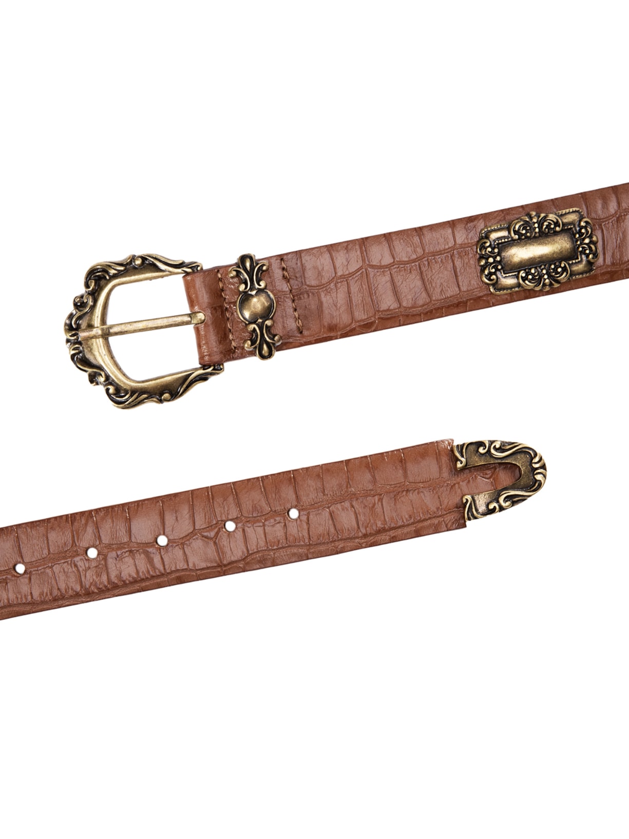 Cinto Feminino Blanca Marrom Carol Bassi