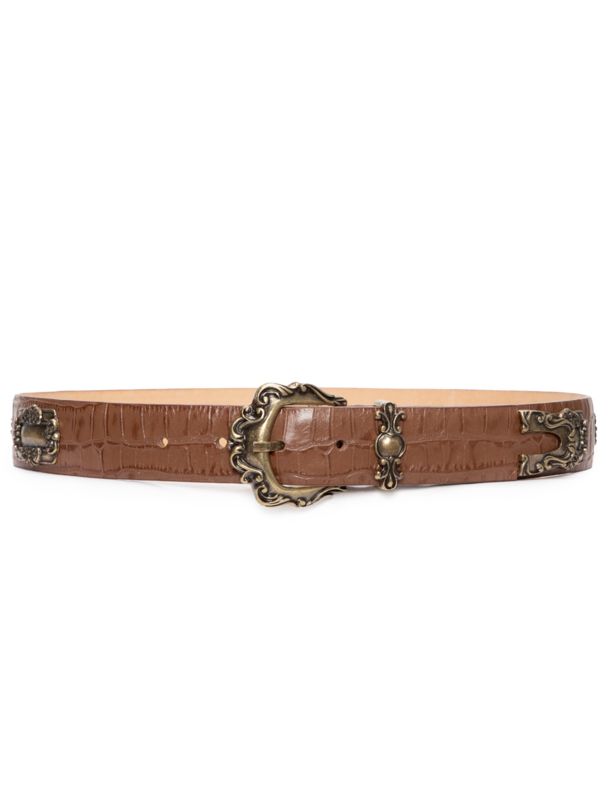 Cinto Feminino Blanca Marrom Carol Bassi