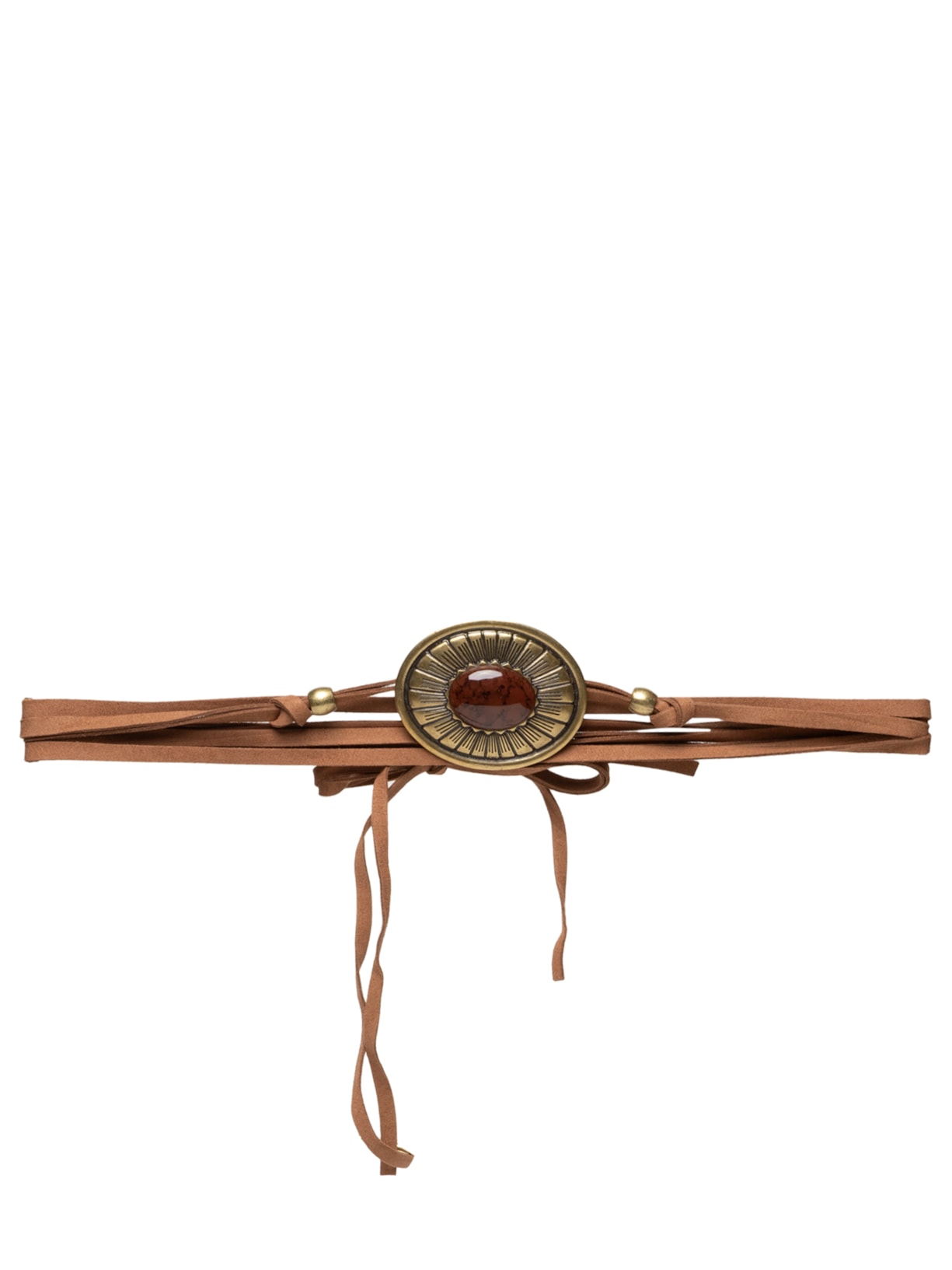 Cinto Feminino Boho Corda - Marrom