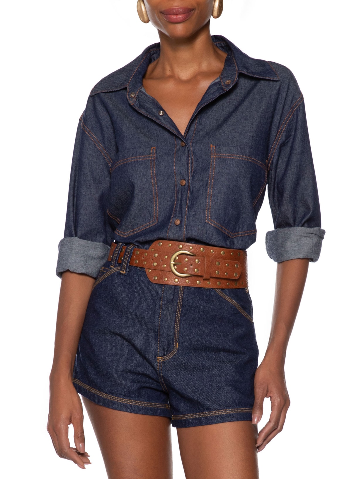 Cinto Feminino Boho Marrom Market 33