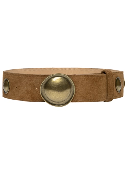 Cinto Feminino Camurça Astrid Ca– Marrom