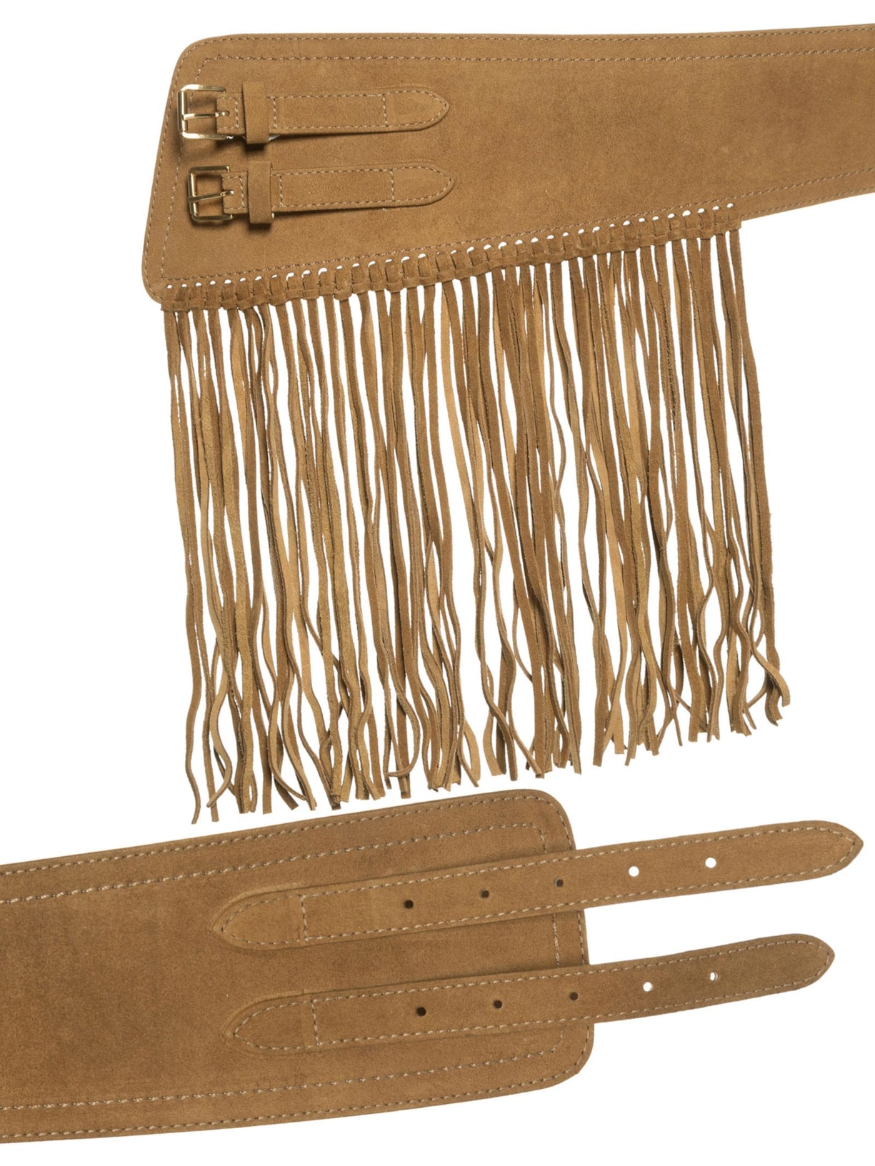 Cinto Feminino Camurça Premium Marrom Vicenza