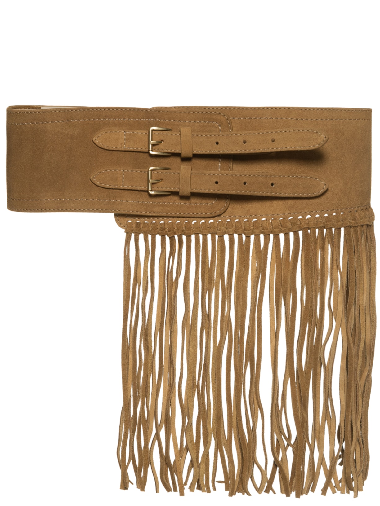 Cinto Feminino Camurça Premium - Marrom