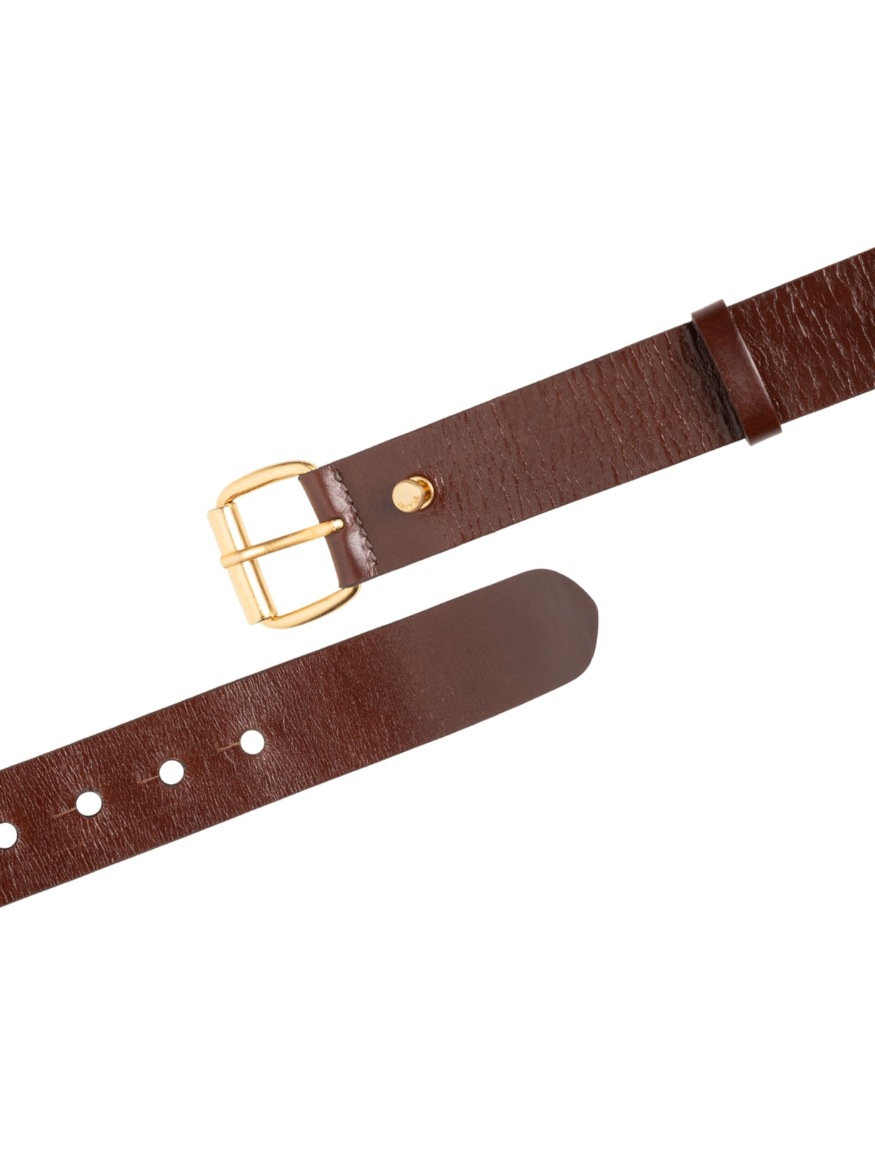 Cinto Feminino Carrapeta Mini Marrom Animale