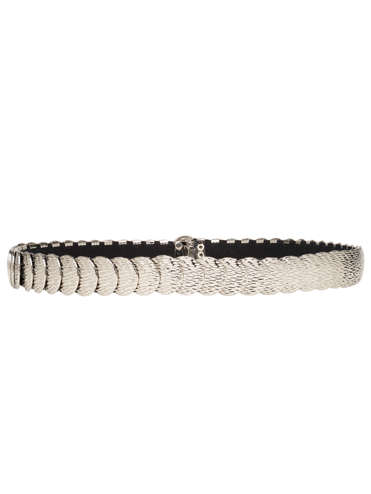 Cinto Feminino Com Apliques Em Moeda – Prateado Market 33