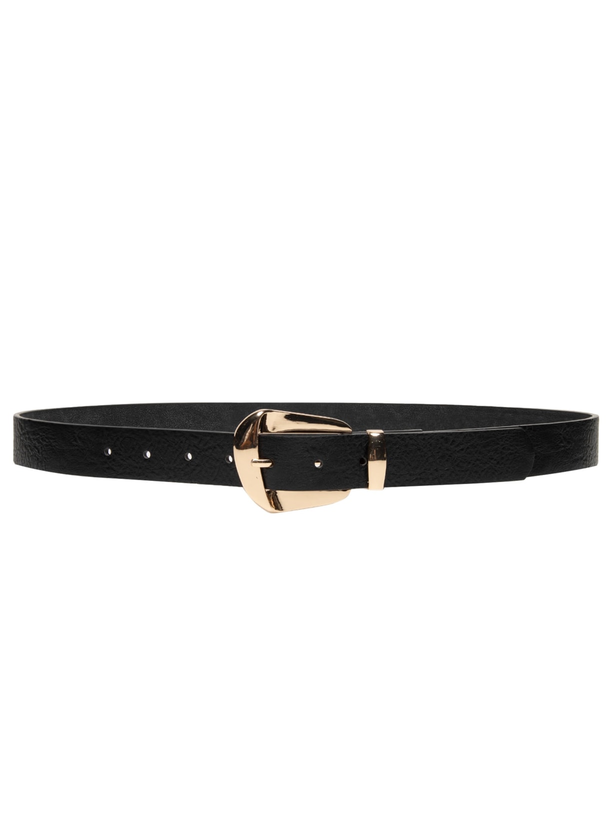 Cinto Feminino com Fivela Assimétrica – Preto