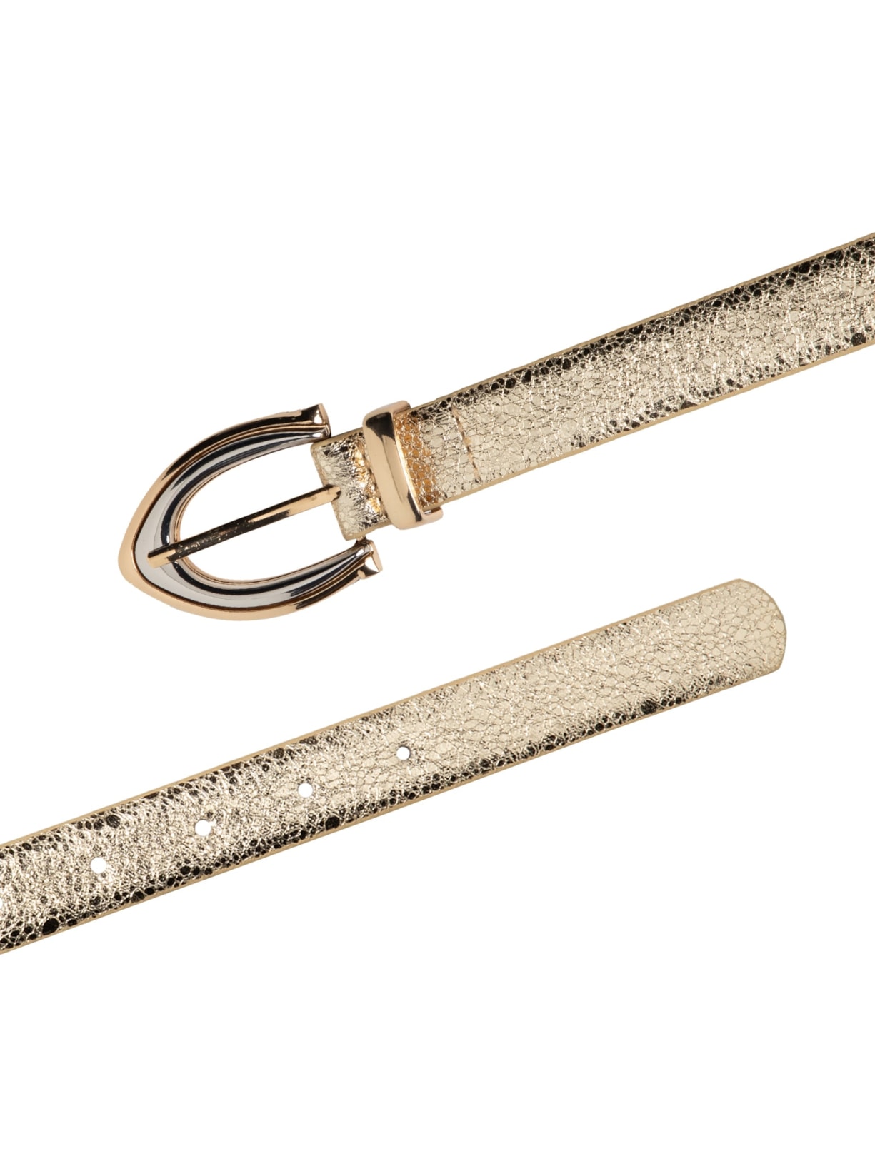 Cinto Feminino Com Fivela Em Dois Banhos Dourado Market 33