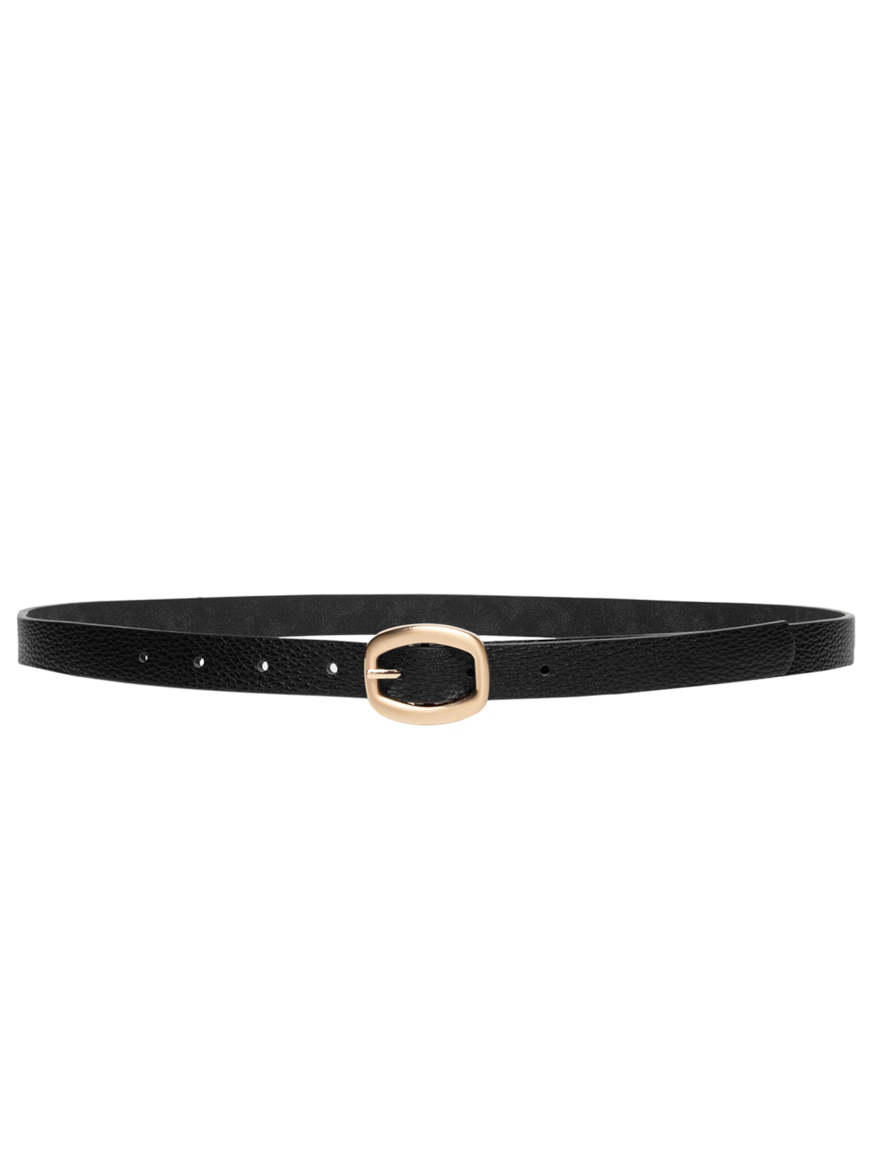Cinto Feminino Com Fivela Fosca - Preto
