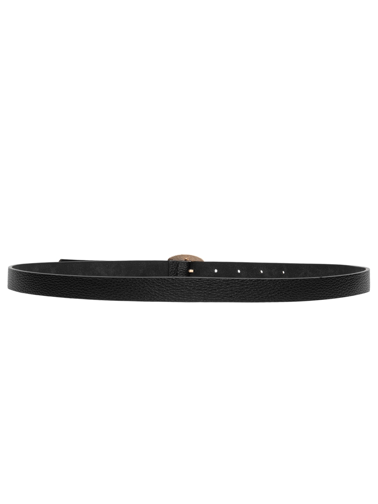 Cinto Feminino Com Fivela Fosca Preto Market 33
