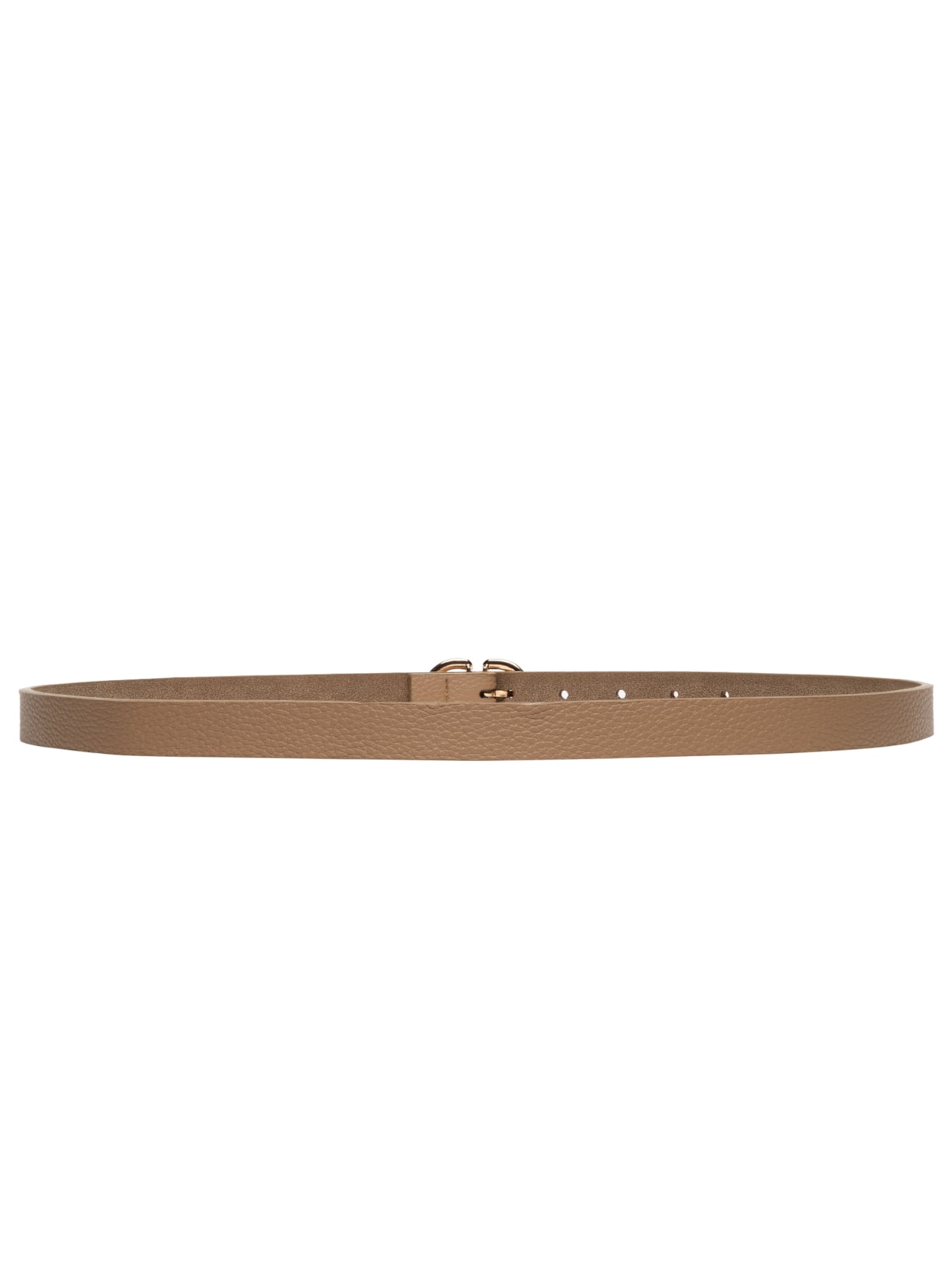 Cinto Feminino Com Fivela Oval Bege Market 33