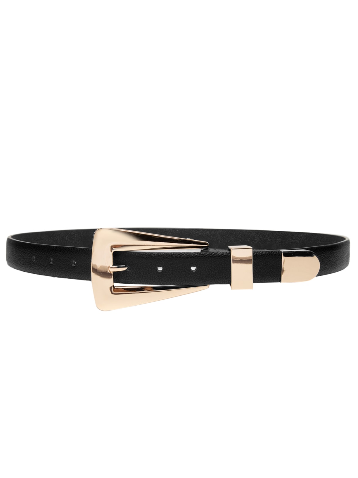 Cinto Feminino Com Fivela Retangular – Preto Market 33