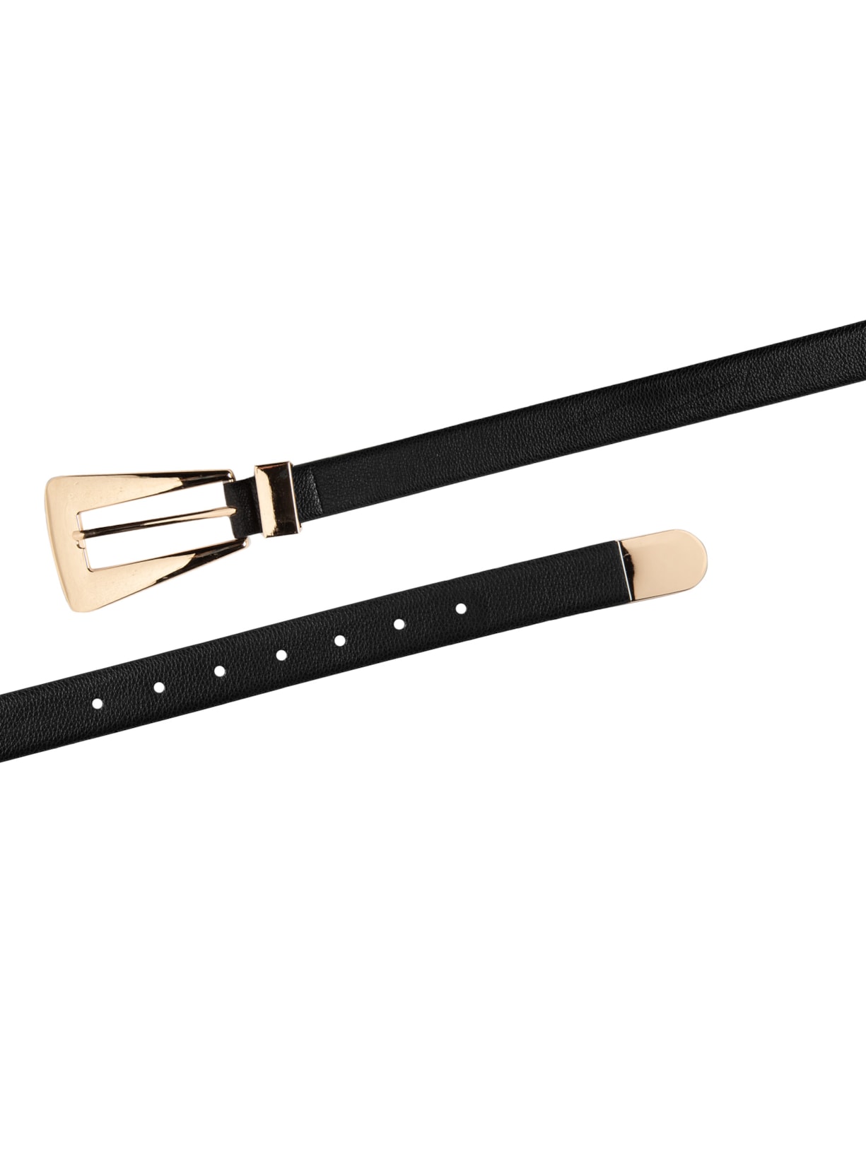 Cinto Feminino Com Fivela Retangular – Preto Market 33