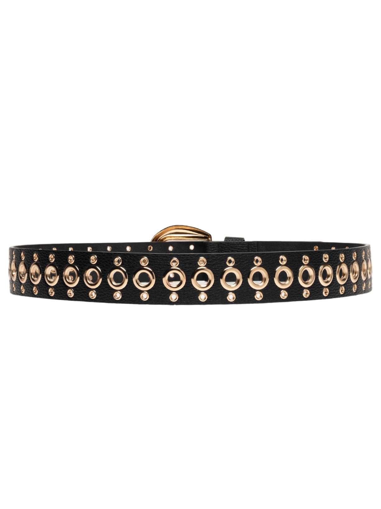 Cinto Feminino com Ilhós Preto Market 33